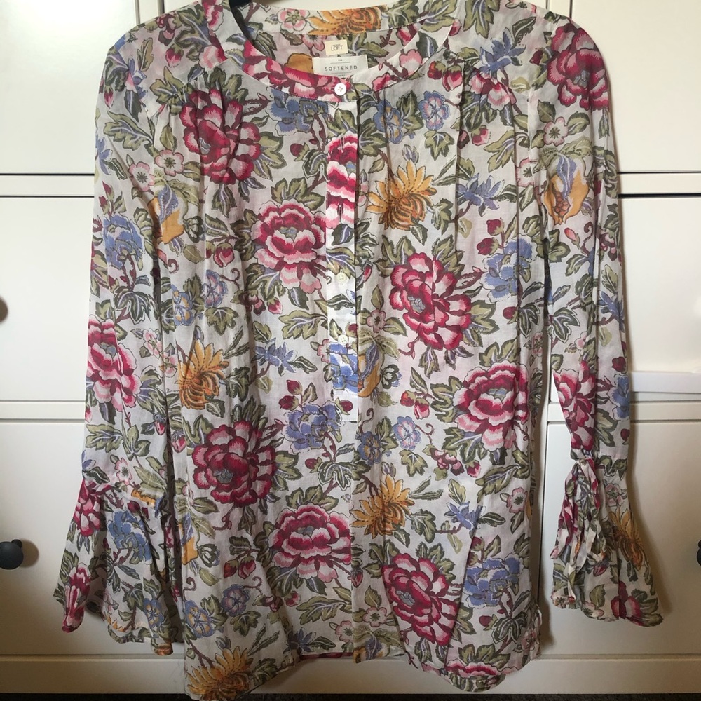 Loft Floral Top